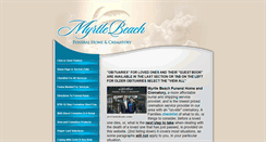 Desktop Screenshot of myrtlebeachfuneralhome.com